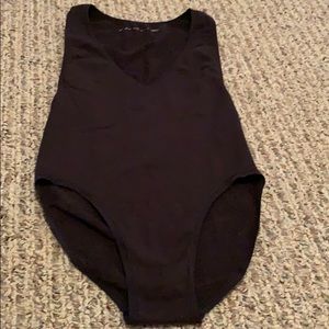 Out From Under Black Bodysuit